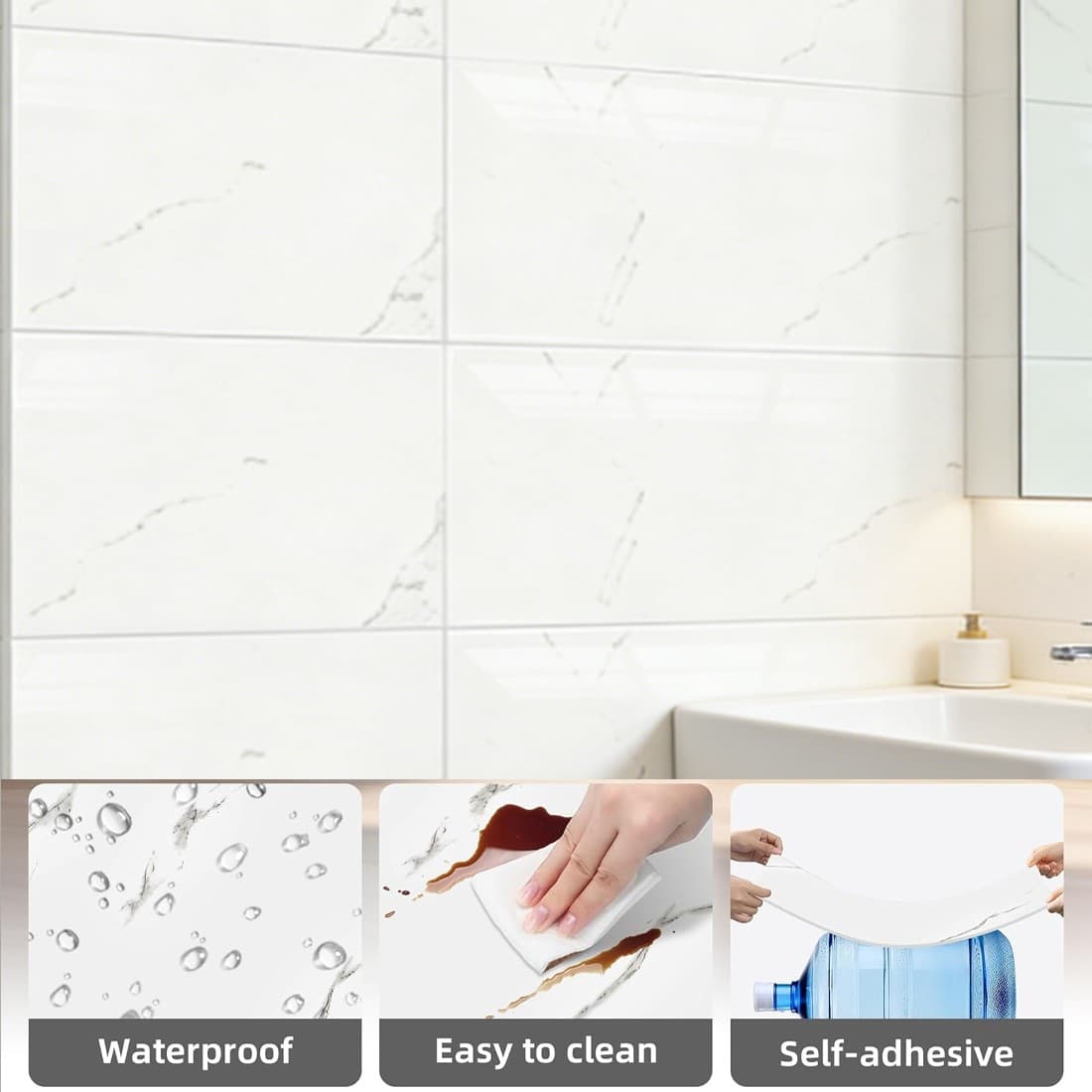 Transform Your Space with Effortless Marble Wall Tiles - image 18