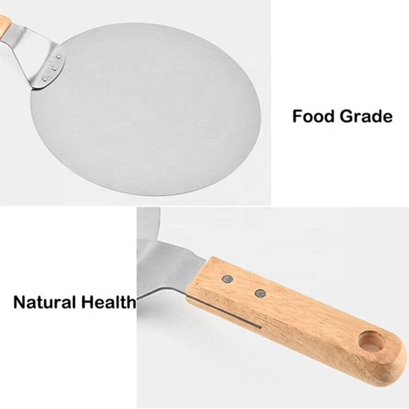 Effortless Baking with the 12-Inch Stainless Steel Pizza Peel - image 6