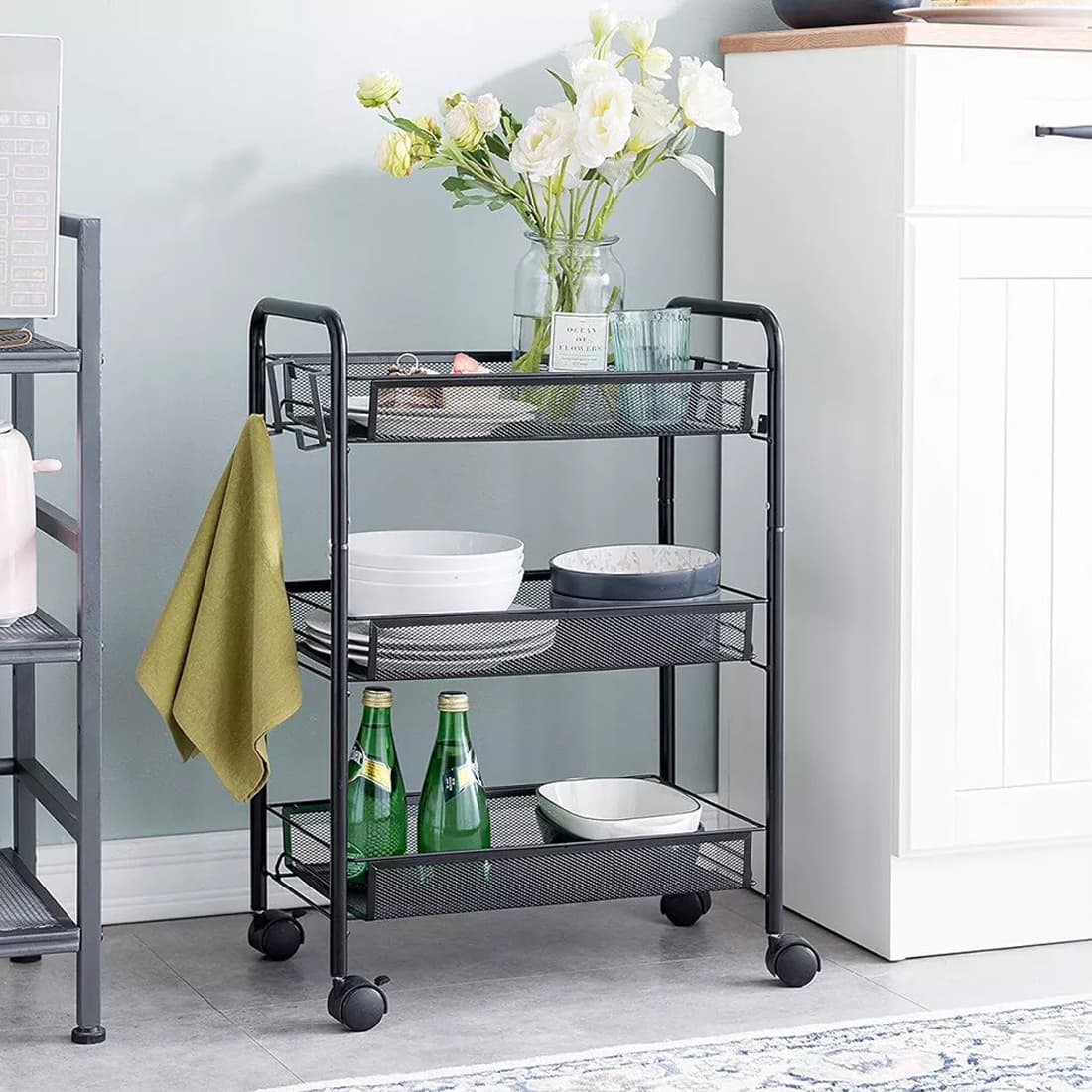 Modern Outdoor Egg Rocking Chair with Thick Cushion - image 4