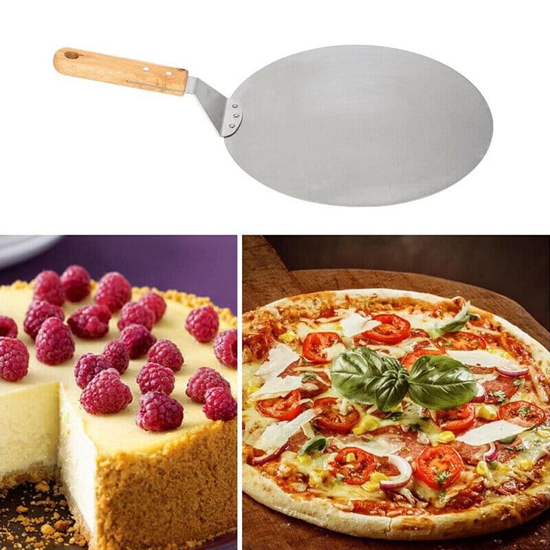 Effortless Baking with the 12-Inch Stainless Steel Pizza Peel - image 3