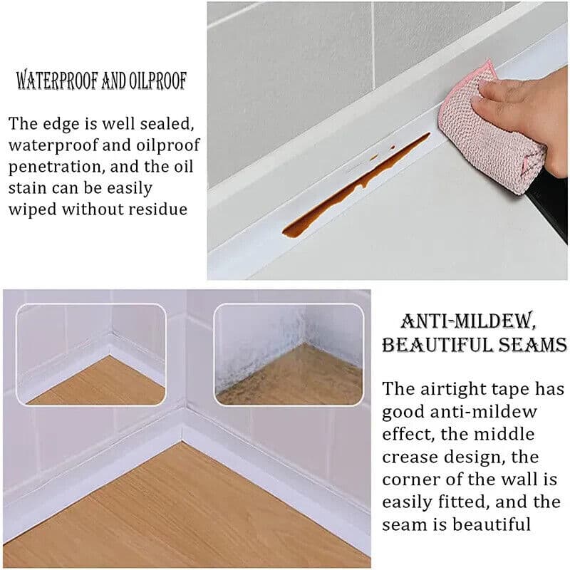 Transform Your Bathroom with Effortless Waterproof Sealant Tape - image 8