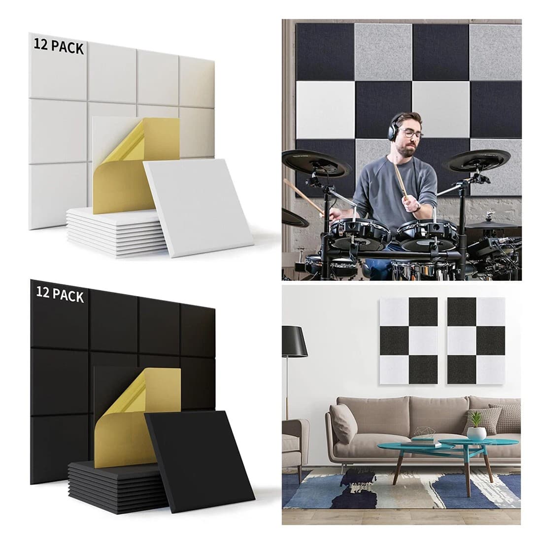 Transform Your Space with Premium Black Acoustic Wall Panels - image 2