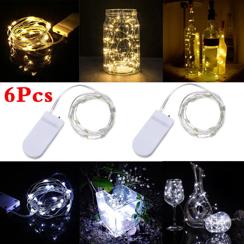 Transform Your Space with 2m Copper Wire Micro Fairy Lights - image 12