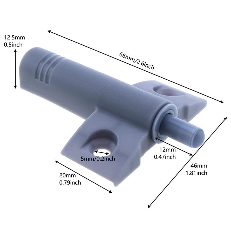 Quiet-Close Cabinet Door & Drawer Dampers — 25-Pack - image 7
