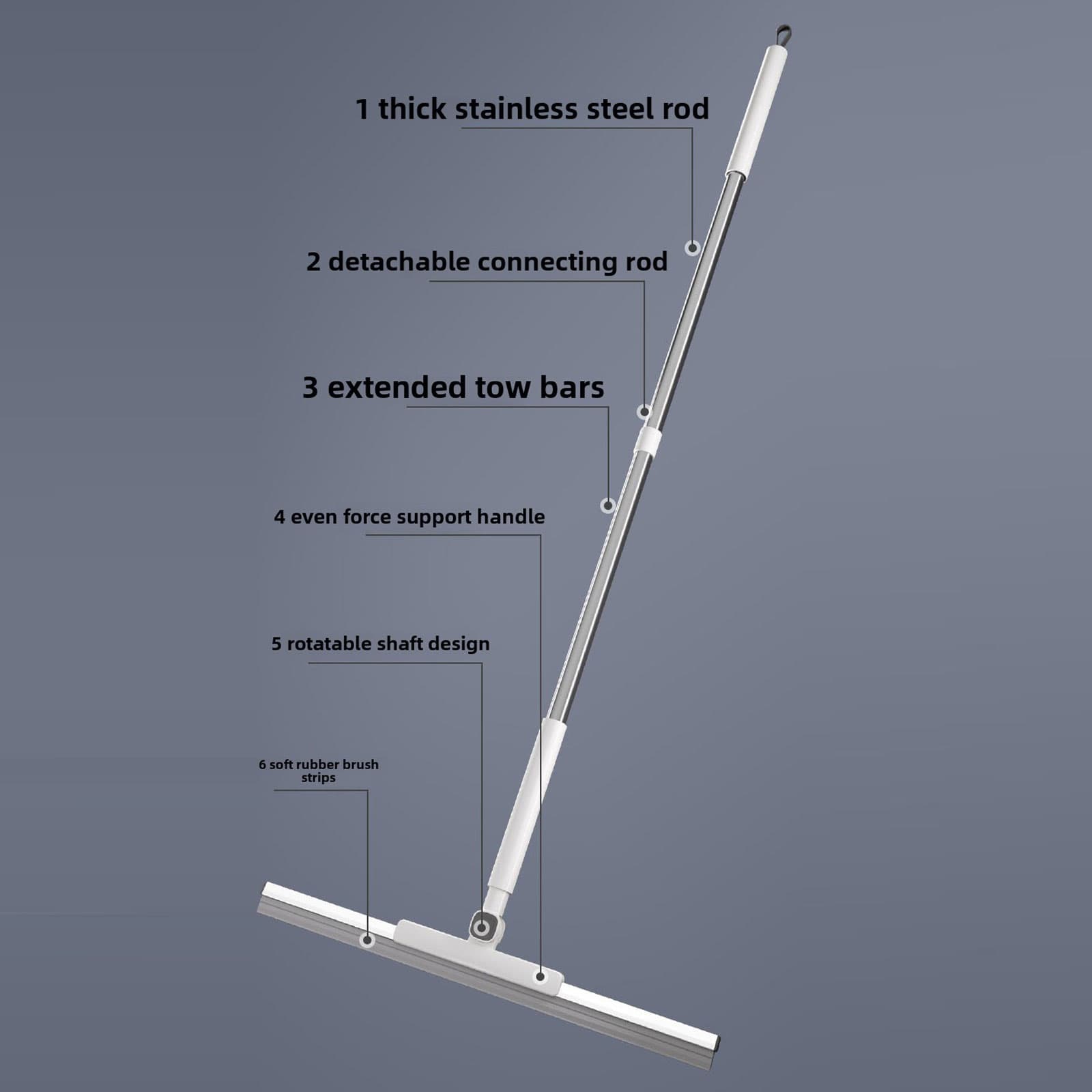 Sweep Smarter with a Long-Handled Folding Broom & Dustpan - image 4