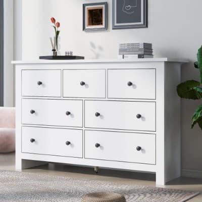 Effortless Organisation with a Large 7-Drawer Sideboard