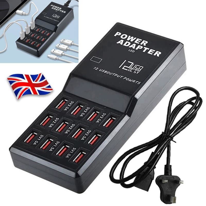 Charge 12 Devices at Once with This Desktop USB Hub - image 13