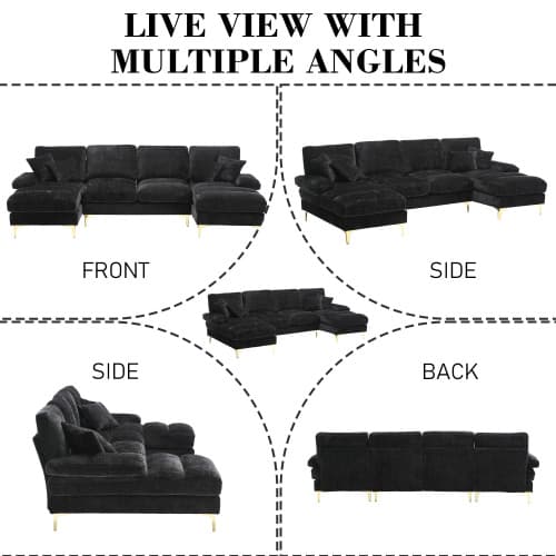 Create Your Perfect Social Hub with a Modular U-Shaped Sofa - image 17