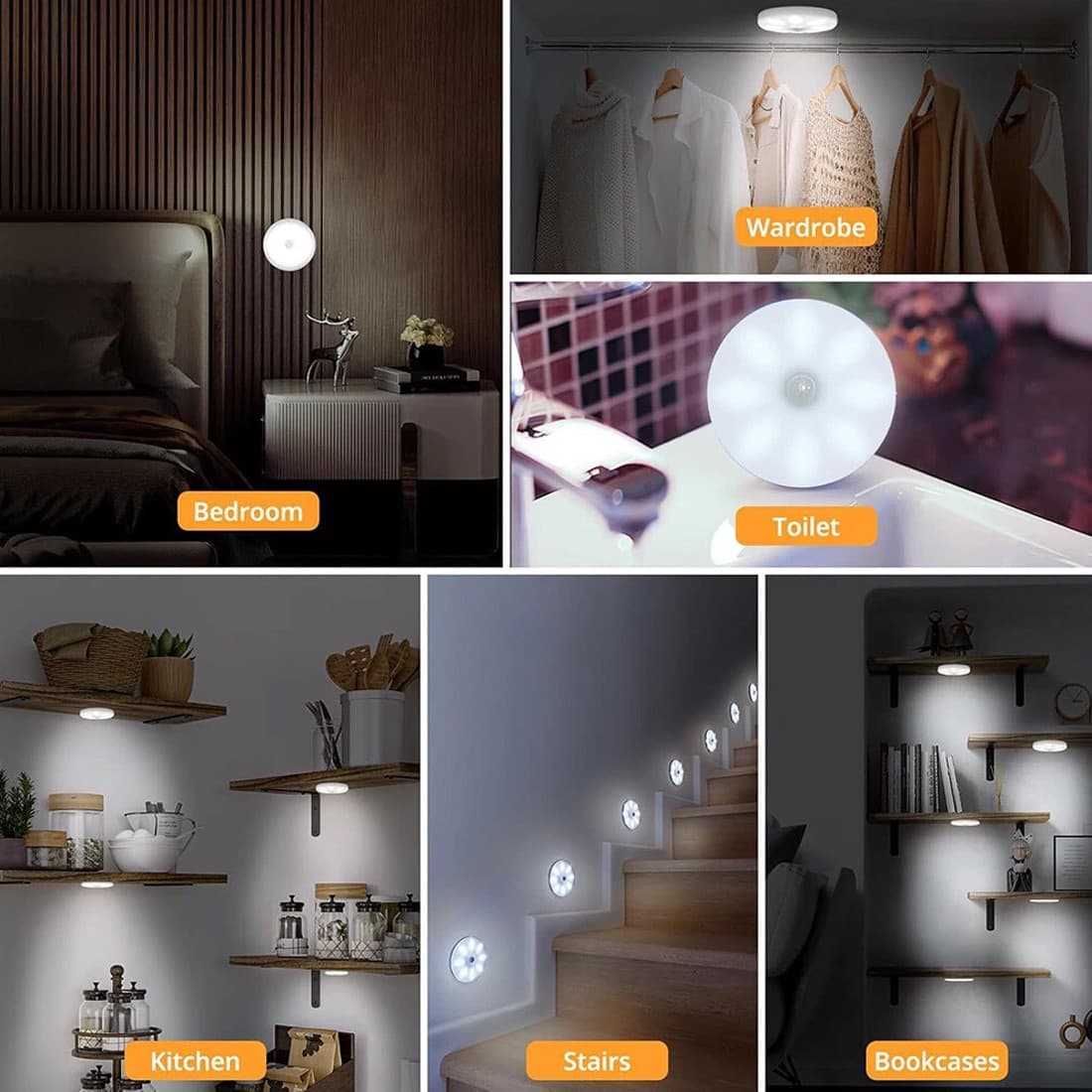 Effortless Illumination: Rechargeable LED Motion Sensor Lights - image 6