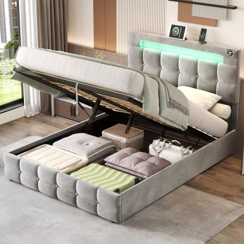 Transform Your Bedroom with Smart Storage & Ambient Lighting - image 47