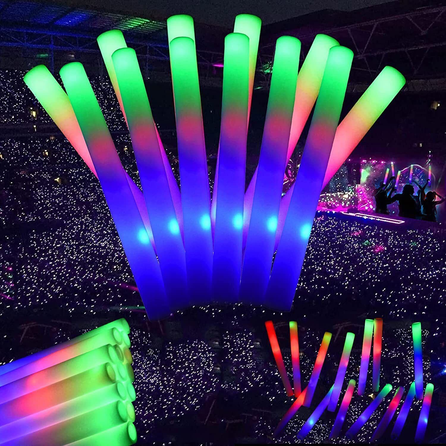 Transform Your Event with 100 Multi-Coloured LED Foam Batons - image 16