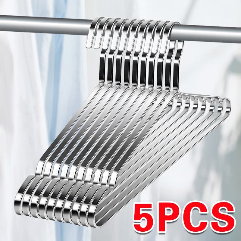 Transform Your Wardrobe with Heavy Duty Stainless Steel Hangers - image 1
