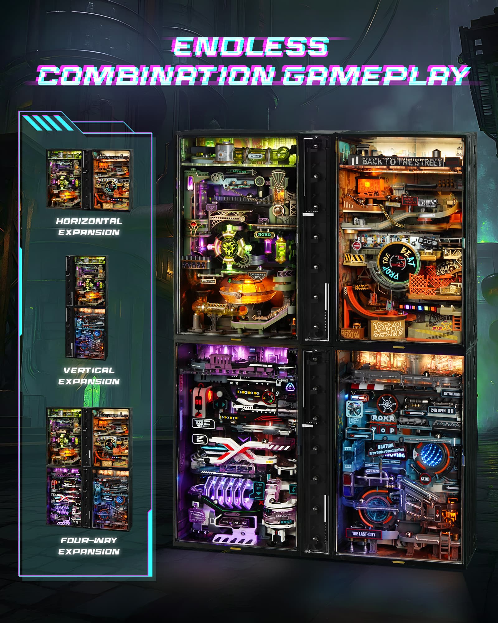 Build a Glowing Cyberpunk Pinball City on Your Desk - image 1
