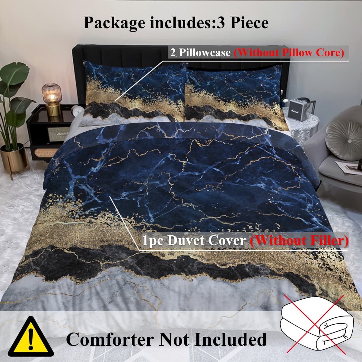 Ultra-Soft Microfibre Bedding Set (Double) - image 1