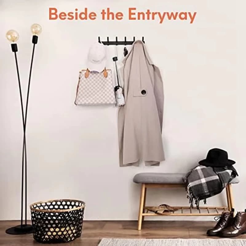 Transform Your Hallway with this Premium Black Coat Rack - image 6