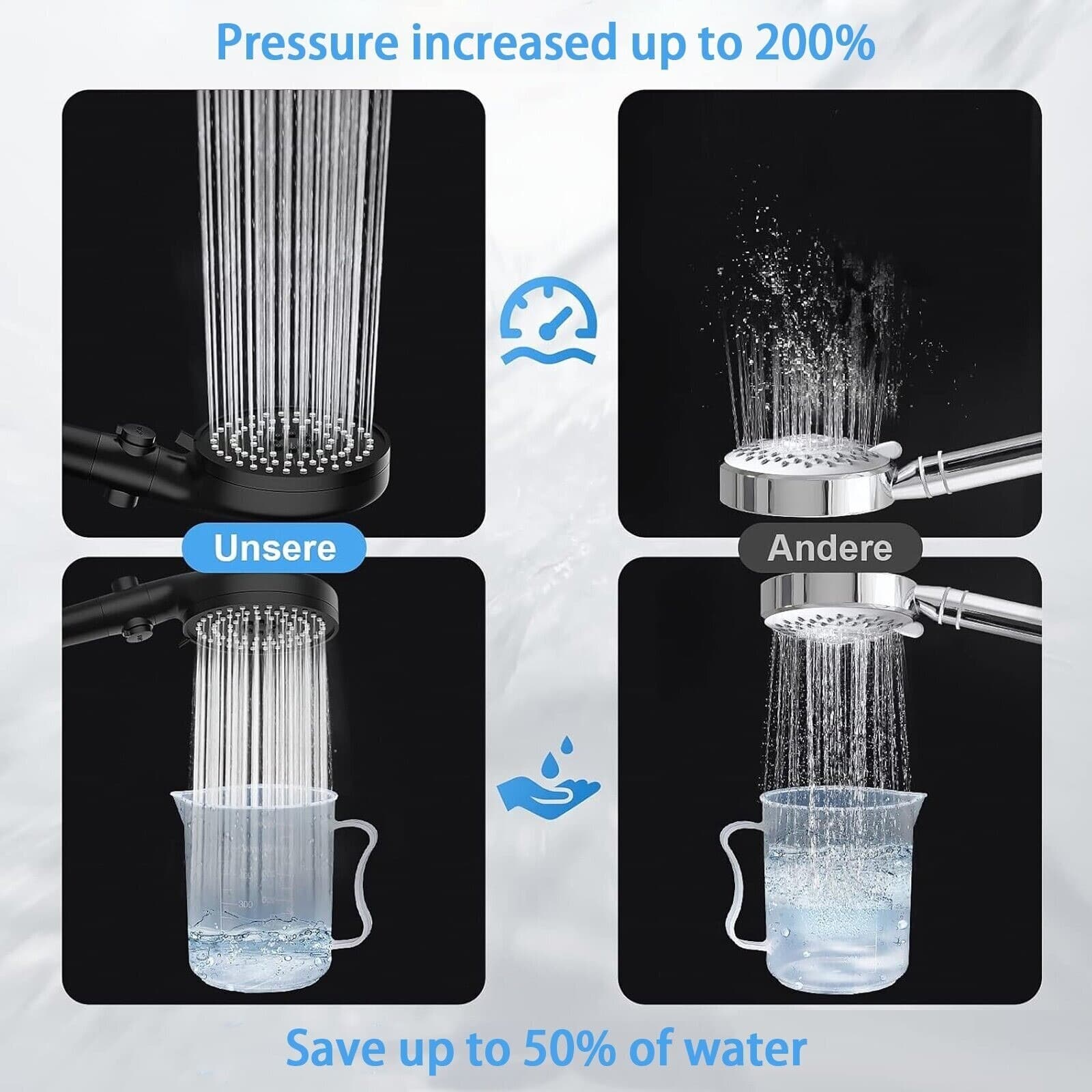 Transform Your Morning with this 5-Mode High Pressure Shower Head - image 9