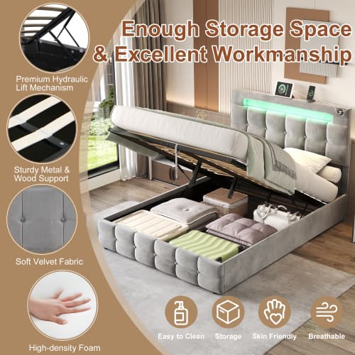 Transform Your Bedroom with Smart Storage & Ambient Lighting - image 34