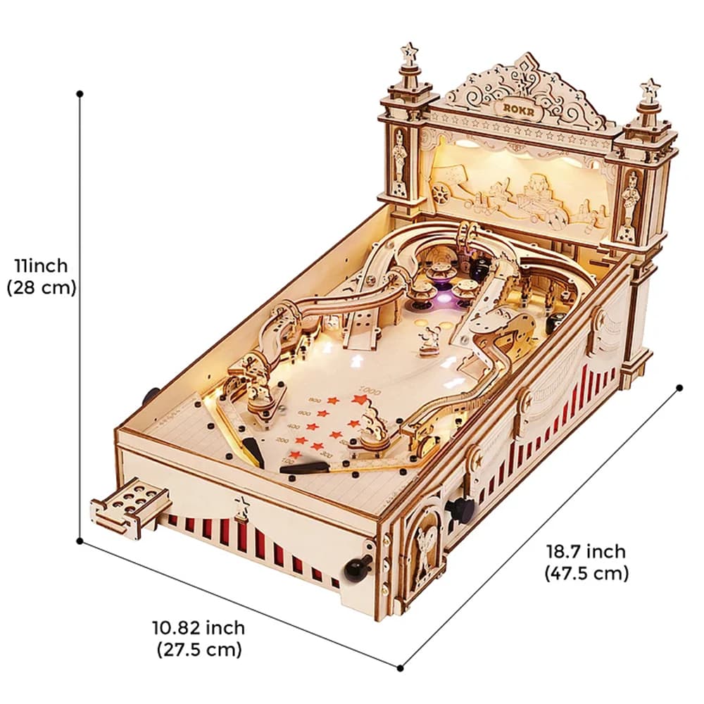 Transform Your Evenings with the ROKR 3D Pinball Machine - image 6