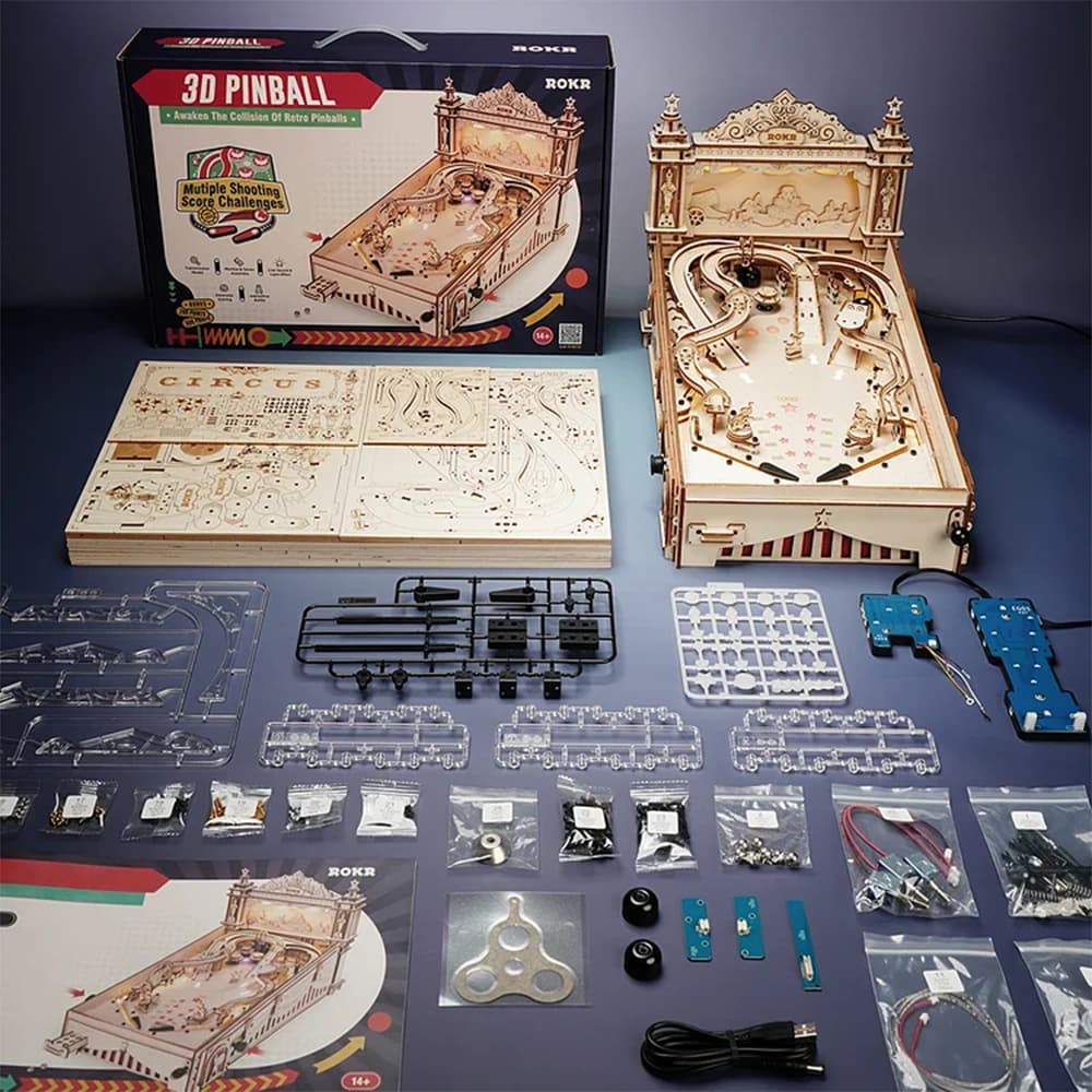 Transform Your Evenings with the ROKR 3D Pinball Machine - image 10