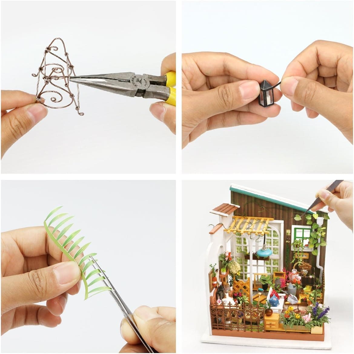 DIY Miniature Model Kit: Sam's Study Library - image 8