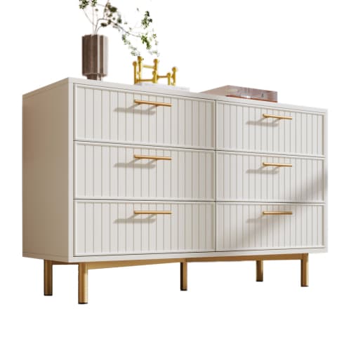 Discover Effortless Style with a Ribbed 6-Drawer Sideboard - image 15