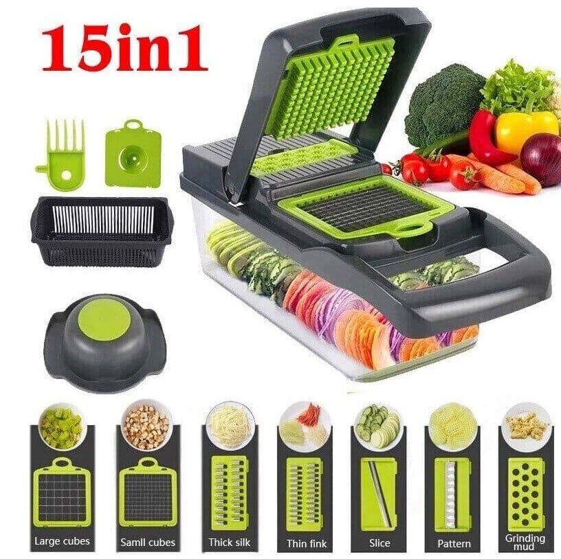 Transform Meal Prep with the 15-in-1 Vegetable Chopper - image 12