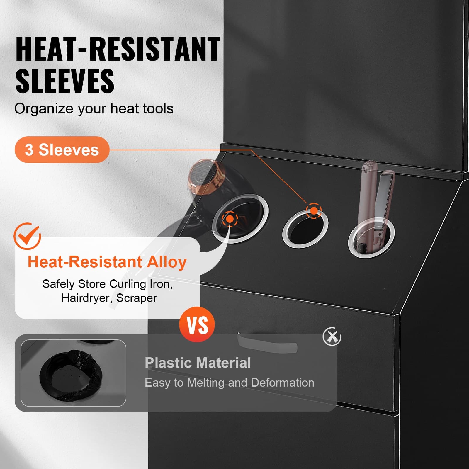 Professional Hair Styling Station & Barber Cabinet - image 3