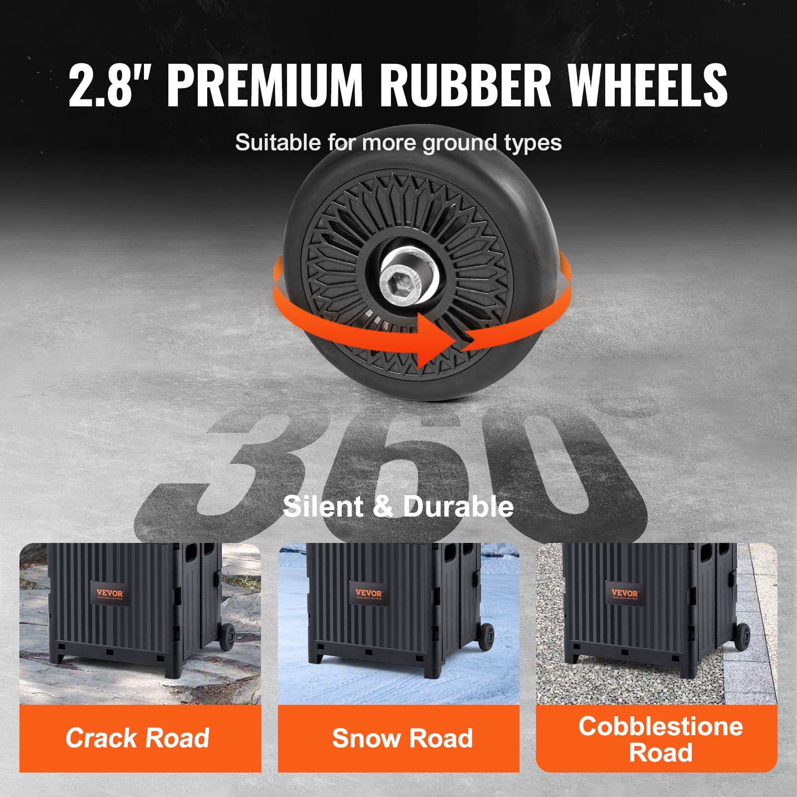 Versatile Folding Utility Cart with Telescopic Handle - image 1