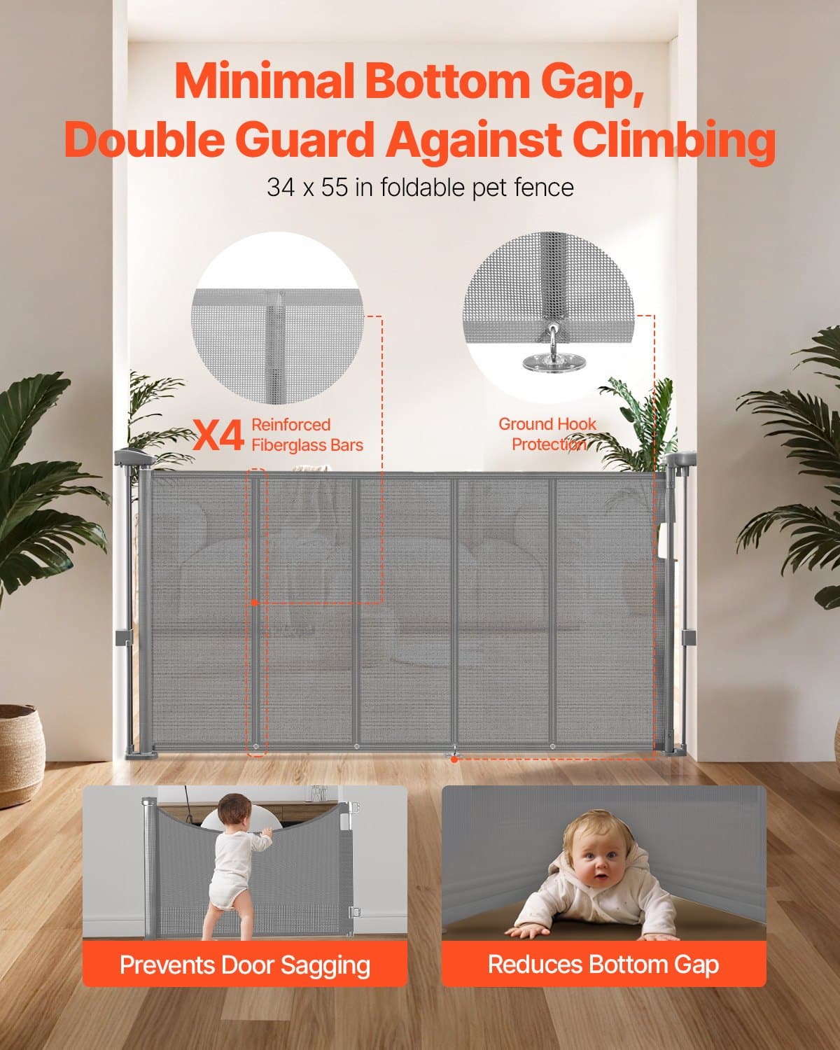 Secure Your Home Effortlessly with a Retractable Safety Gate - image 2