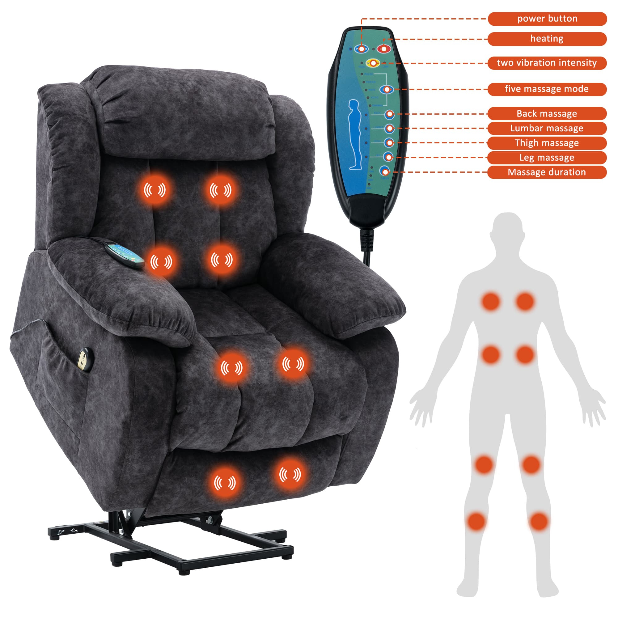 Transform Your Comfort with this Power Massage Lift Recliner - image 4