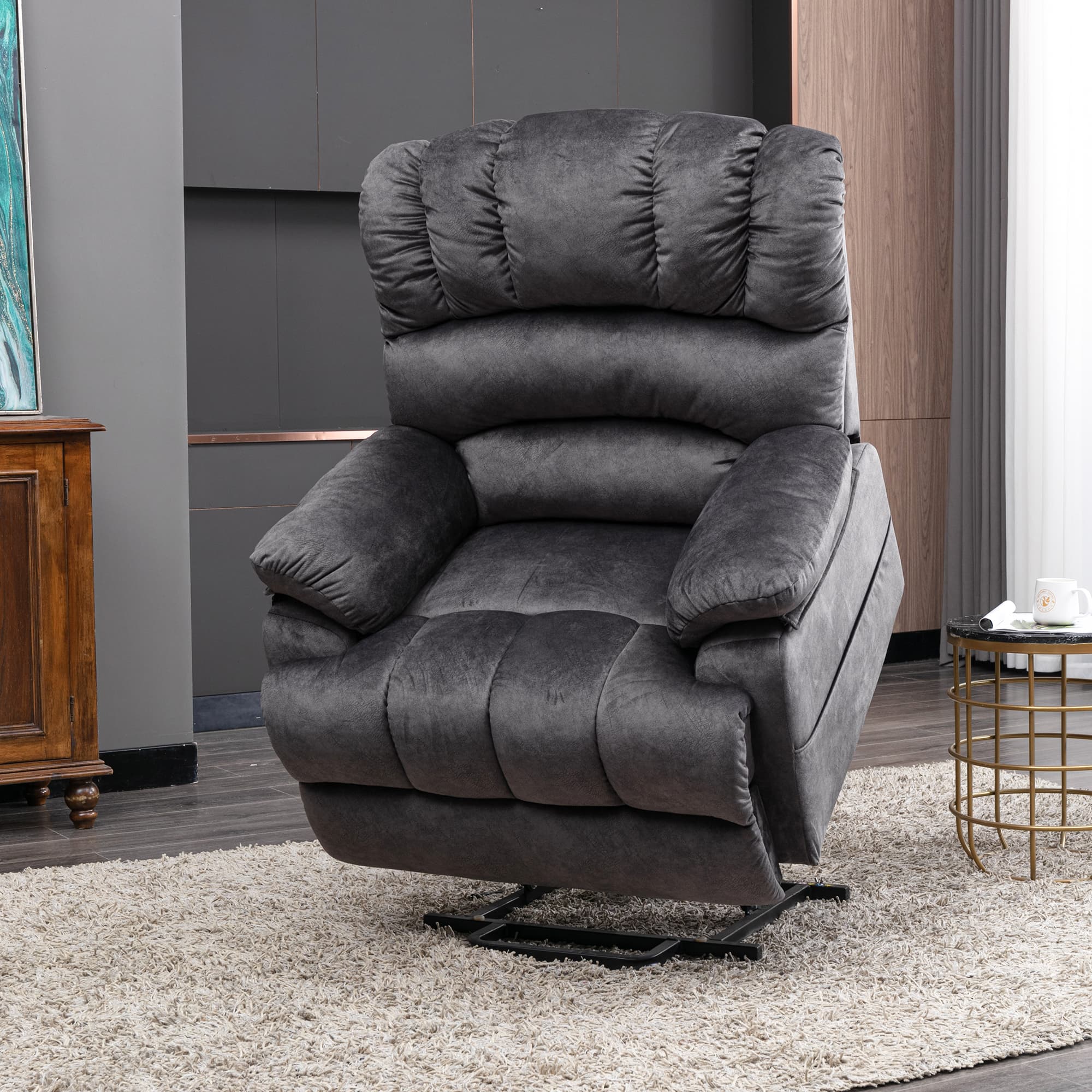 Effortless Comfort: Power Lift Recliner with Heat & Massage - image 1