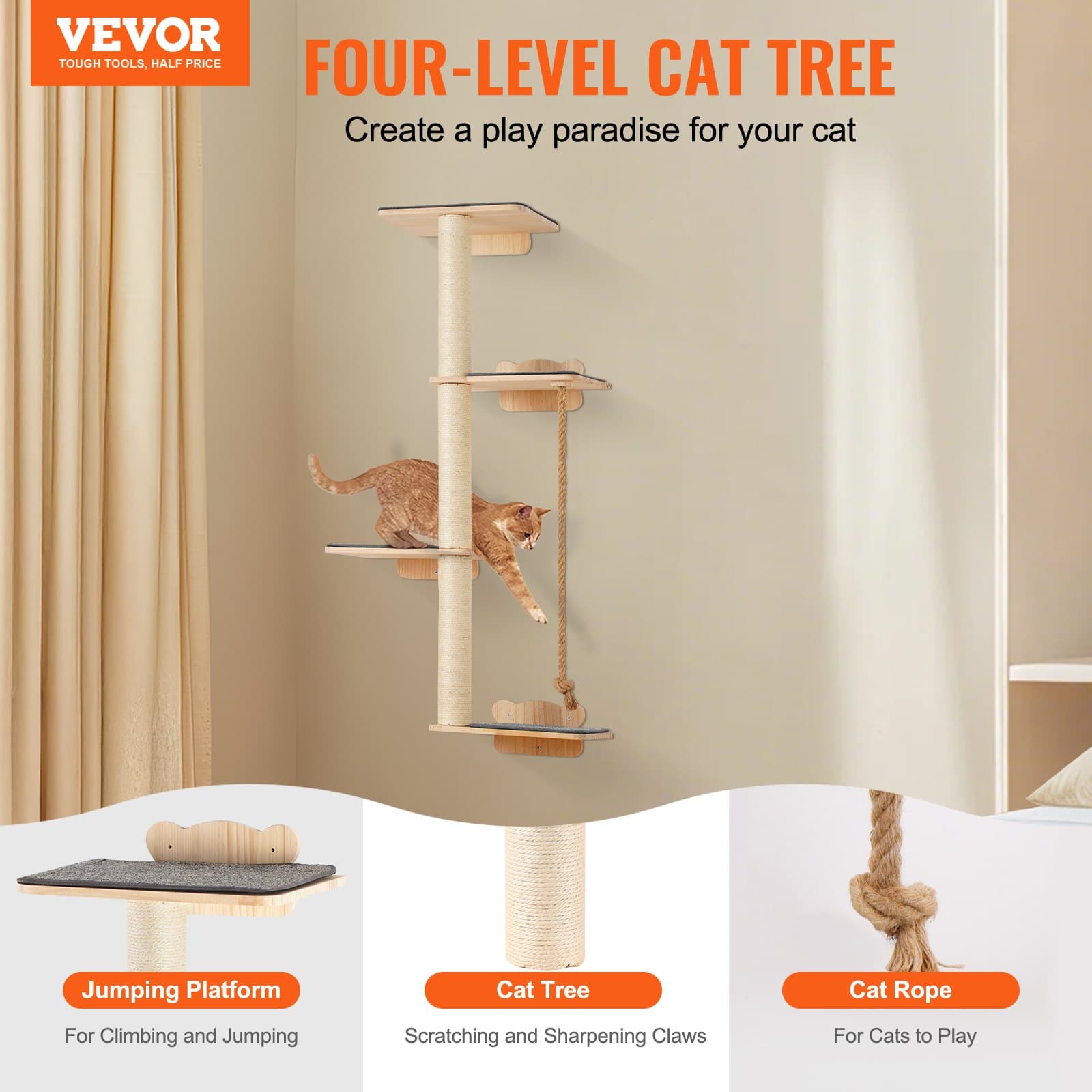 Transform Your Walls into a Feline Adventure Playground - image 1
