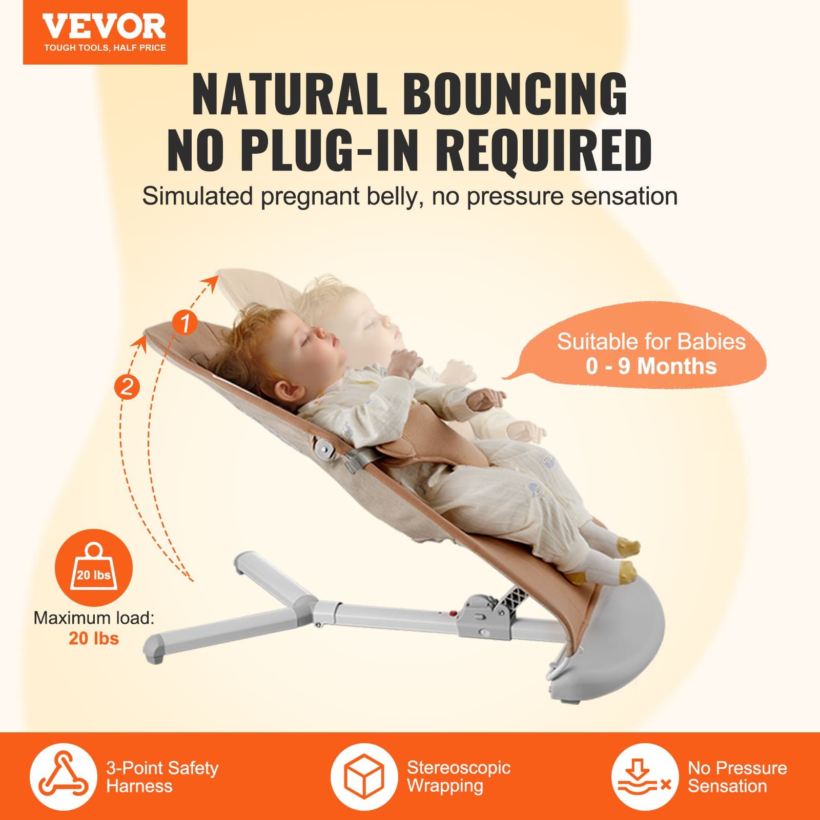Effortless Comfort: The Portable Bouncer Your Baby Loves - image 4