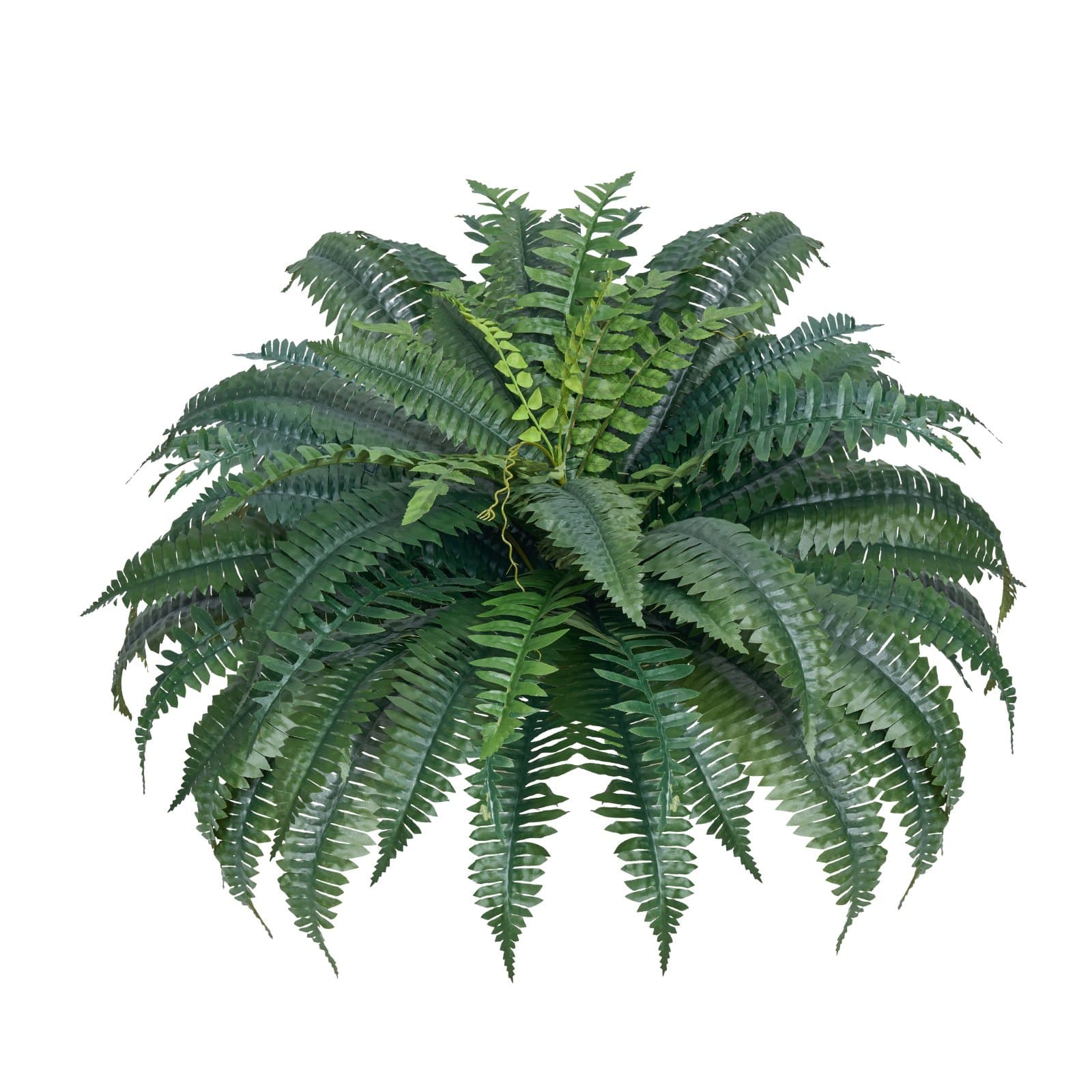 Effortless Greenery: Large, Lifelike Artificial Boston Ferns