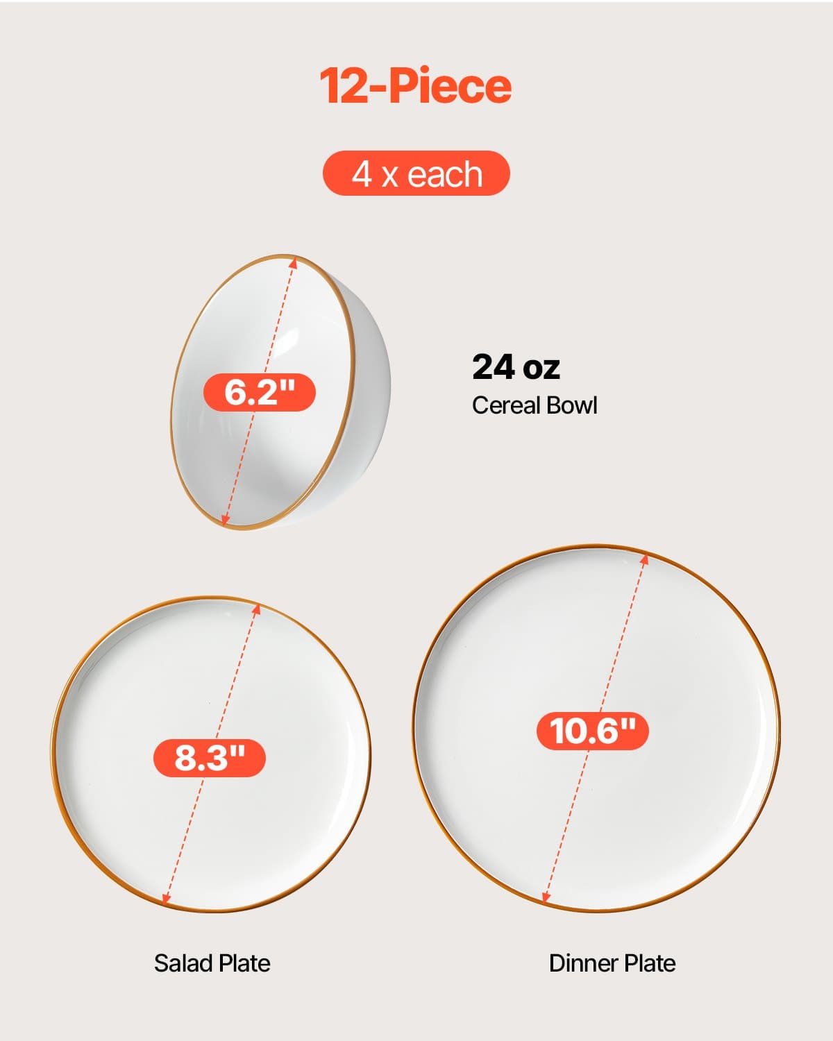 Effortless Everyday Dining with Durable Ceramic Dinnerware - image 1