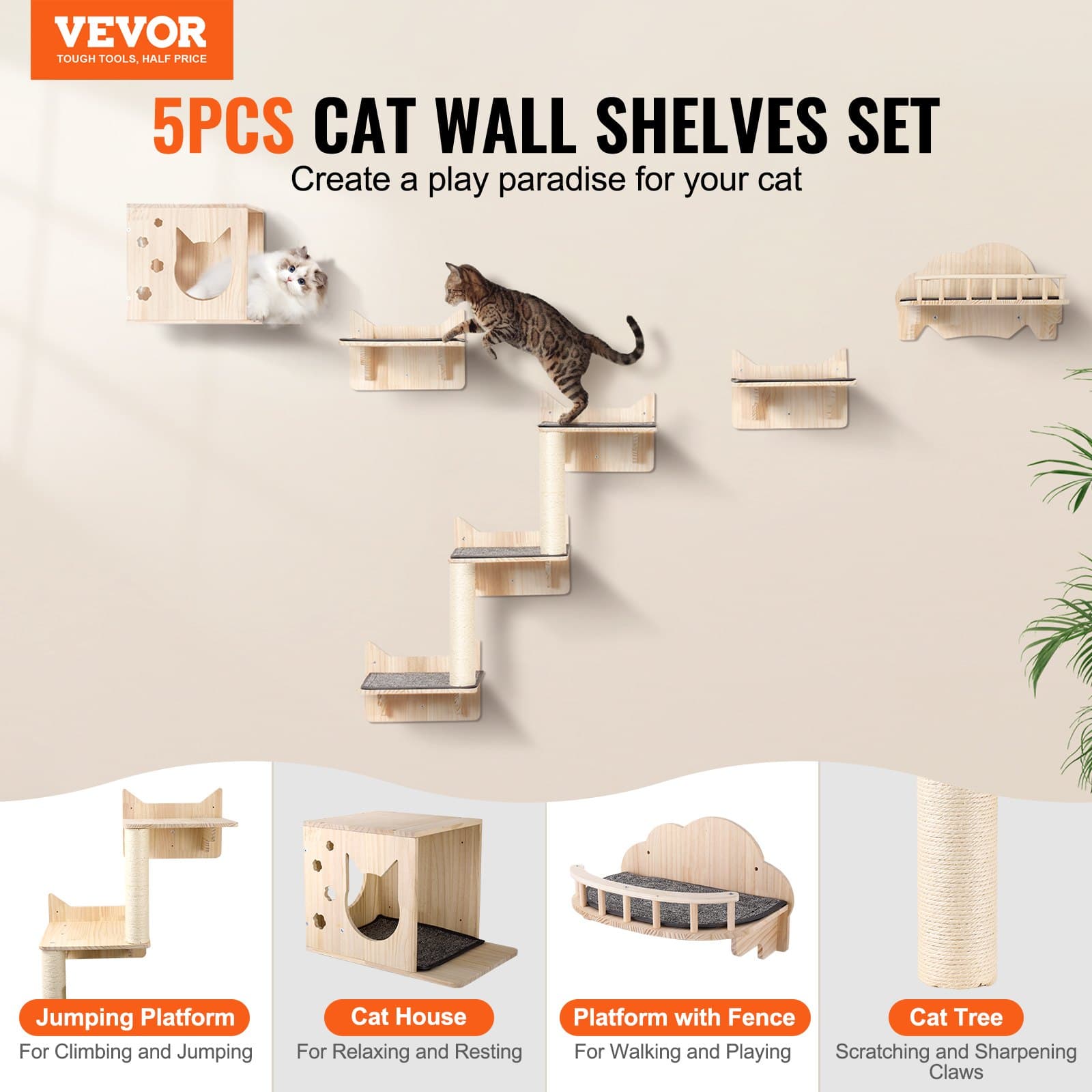 Transform Your Wall into a Feline Adventure Playground - image 4