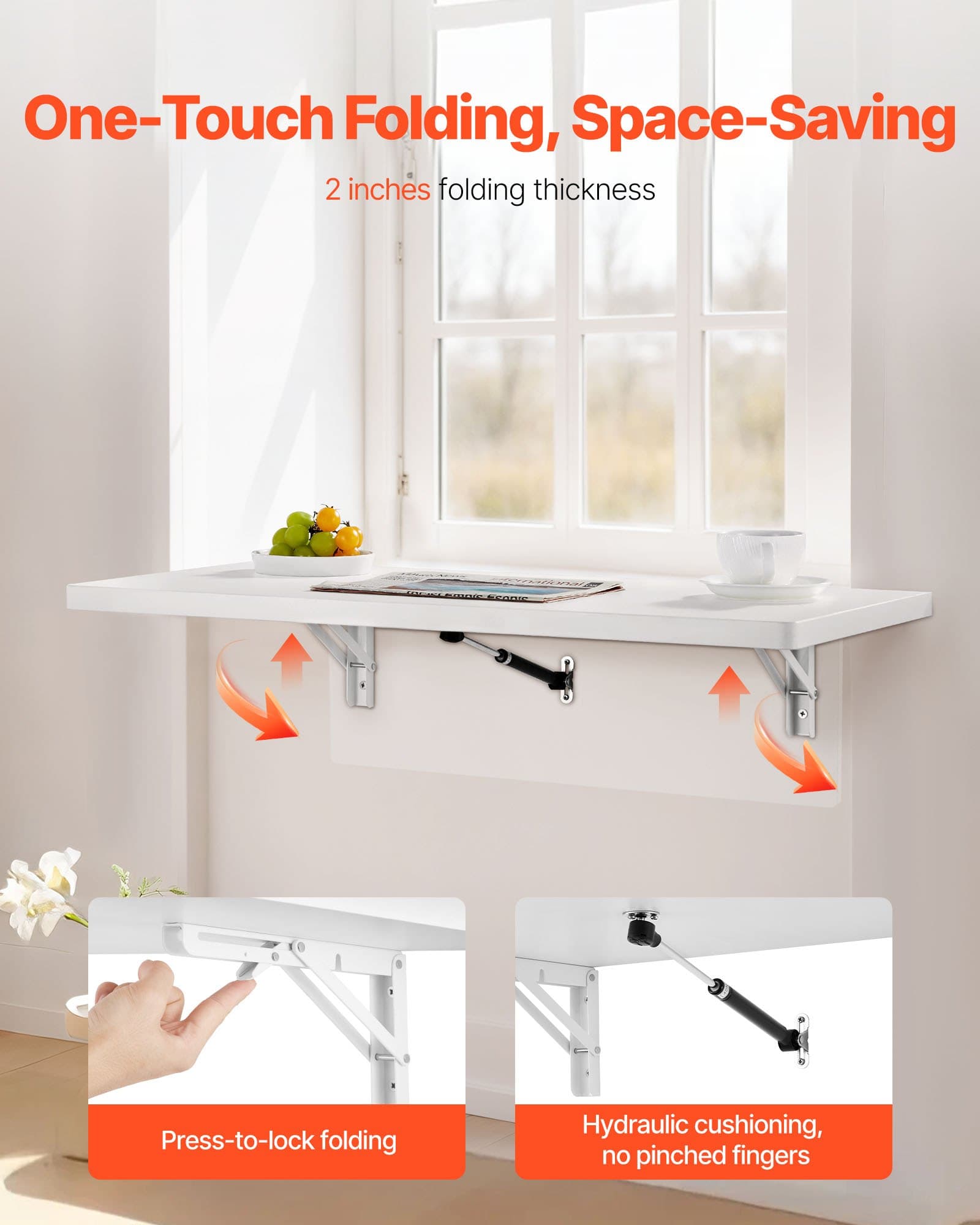 Create Instant Workspace with This Folding Wall Desk - image 4