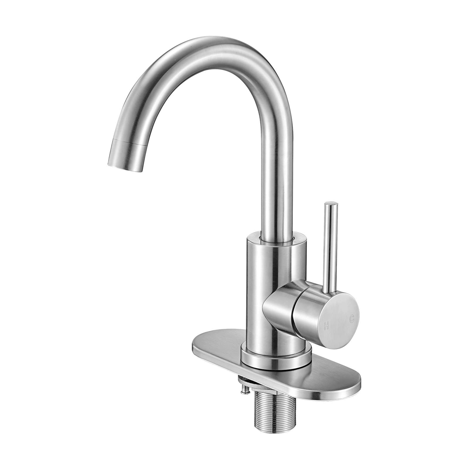 Effortless Cleaning with a High Arc 360° Swivel Tap