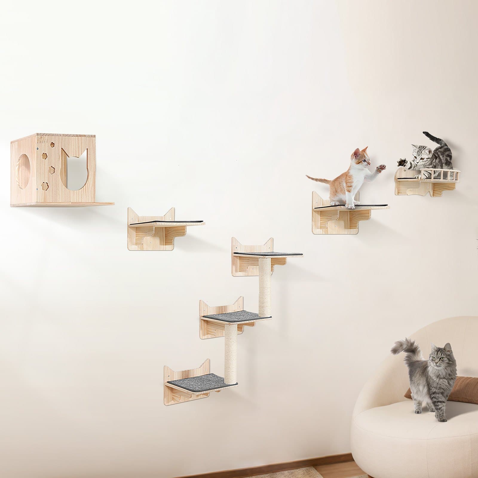 Transform Your Wall into a Feline Adventure Playground