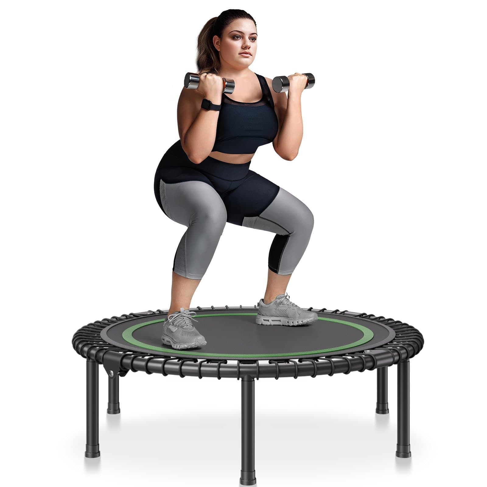 Transform Your Fitness with a Quiet, Foldable Rebounder