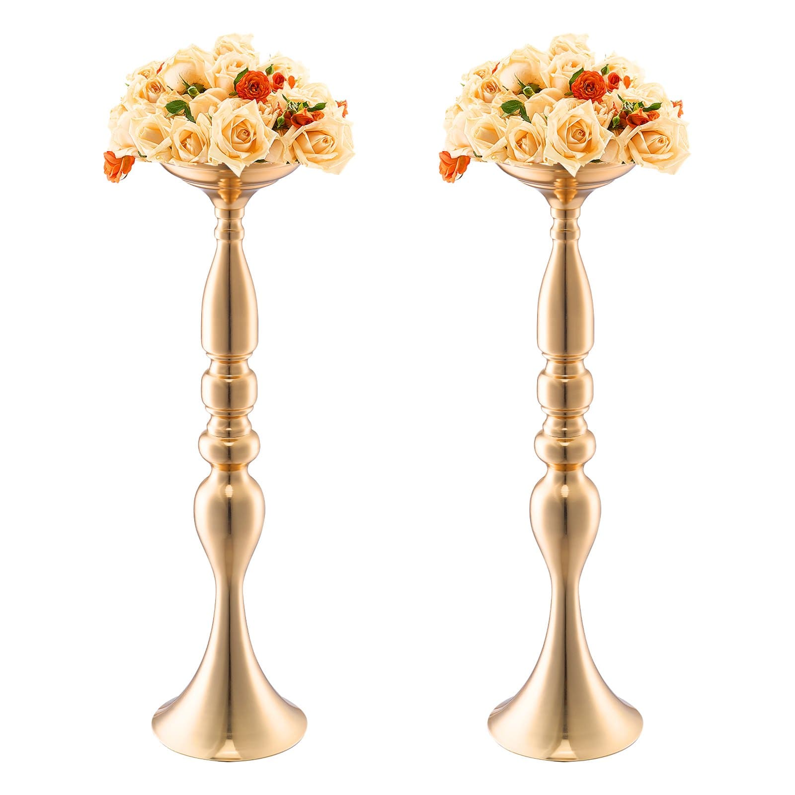 Create Unforgettable Table Displays with Elegant Gold Vases