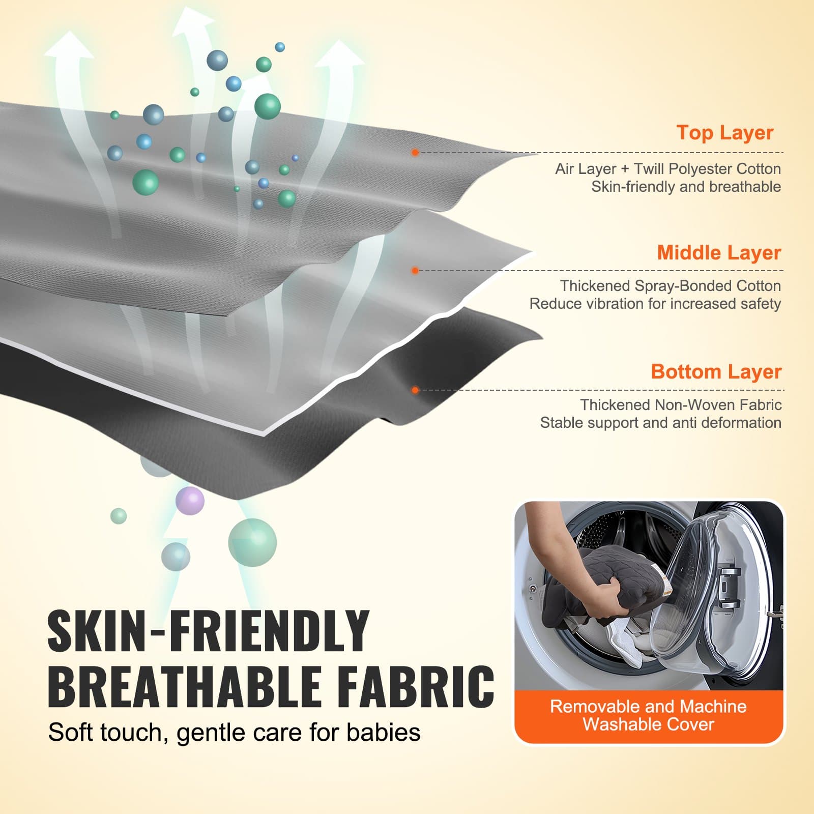 Effortless Soothing with a Portable, Folding Baby Bouncer - image 5