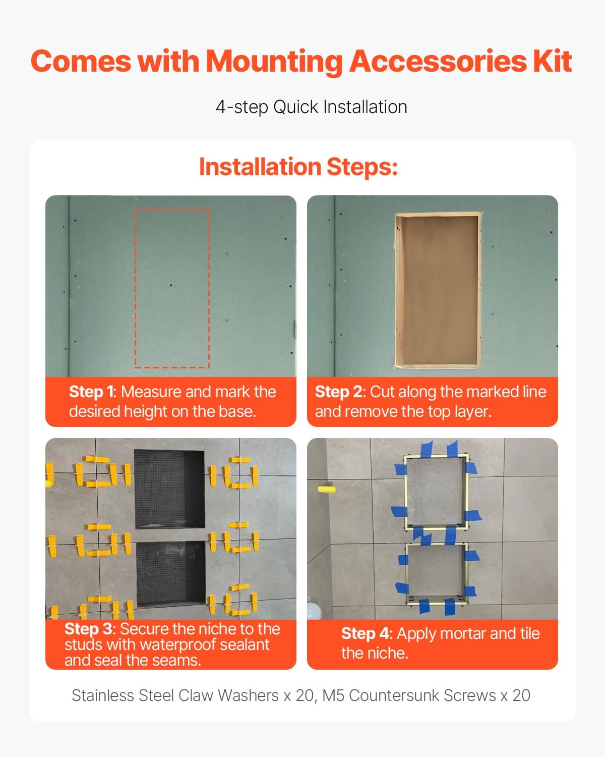 Transform Your Shower with a Sleek, Recessed Double Niche - image 4