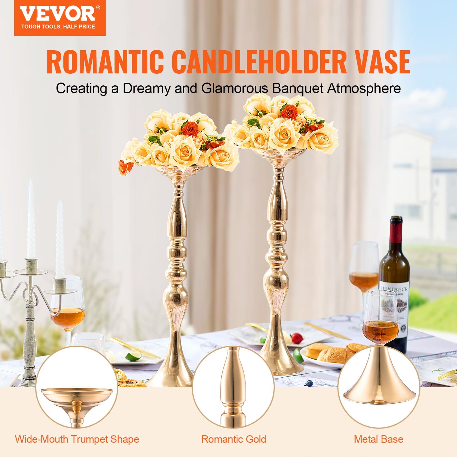 Create Unforgettable Table Displays with Elegant Gold Vases - image 5