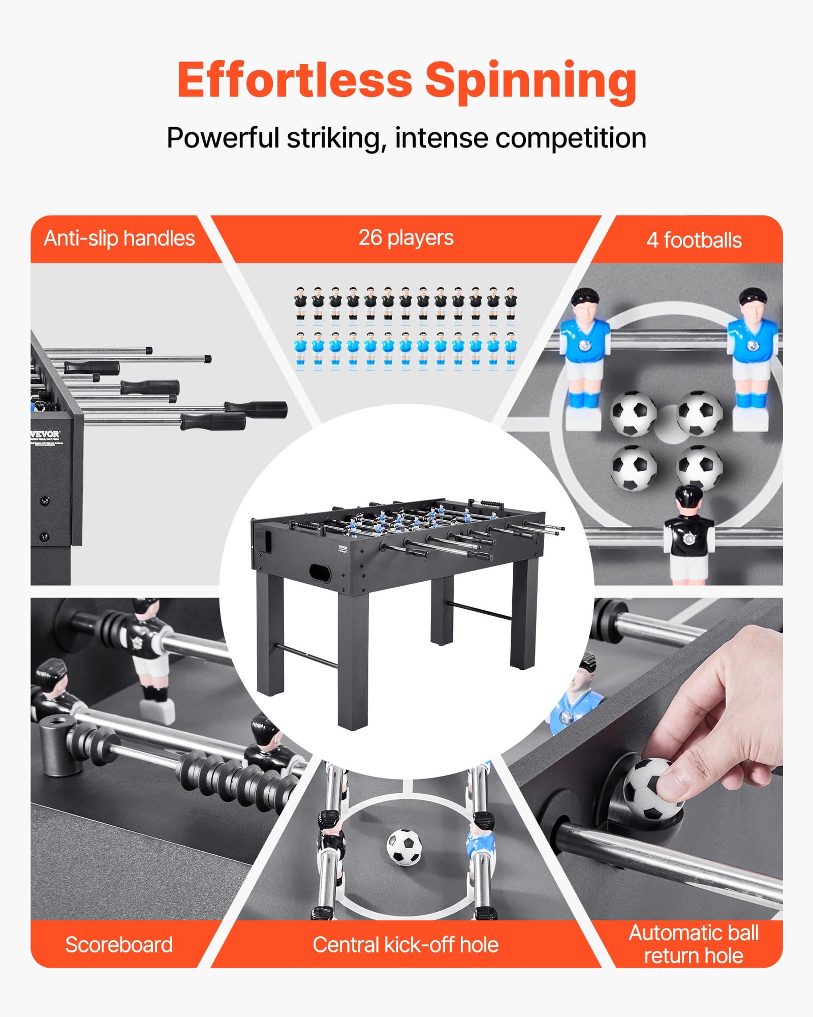Transform Your Game Room with a Full-Size Foosball Table - image 2