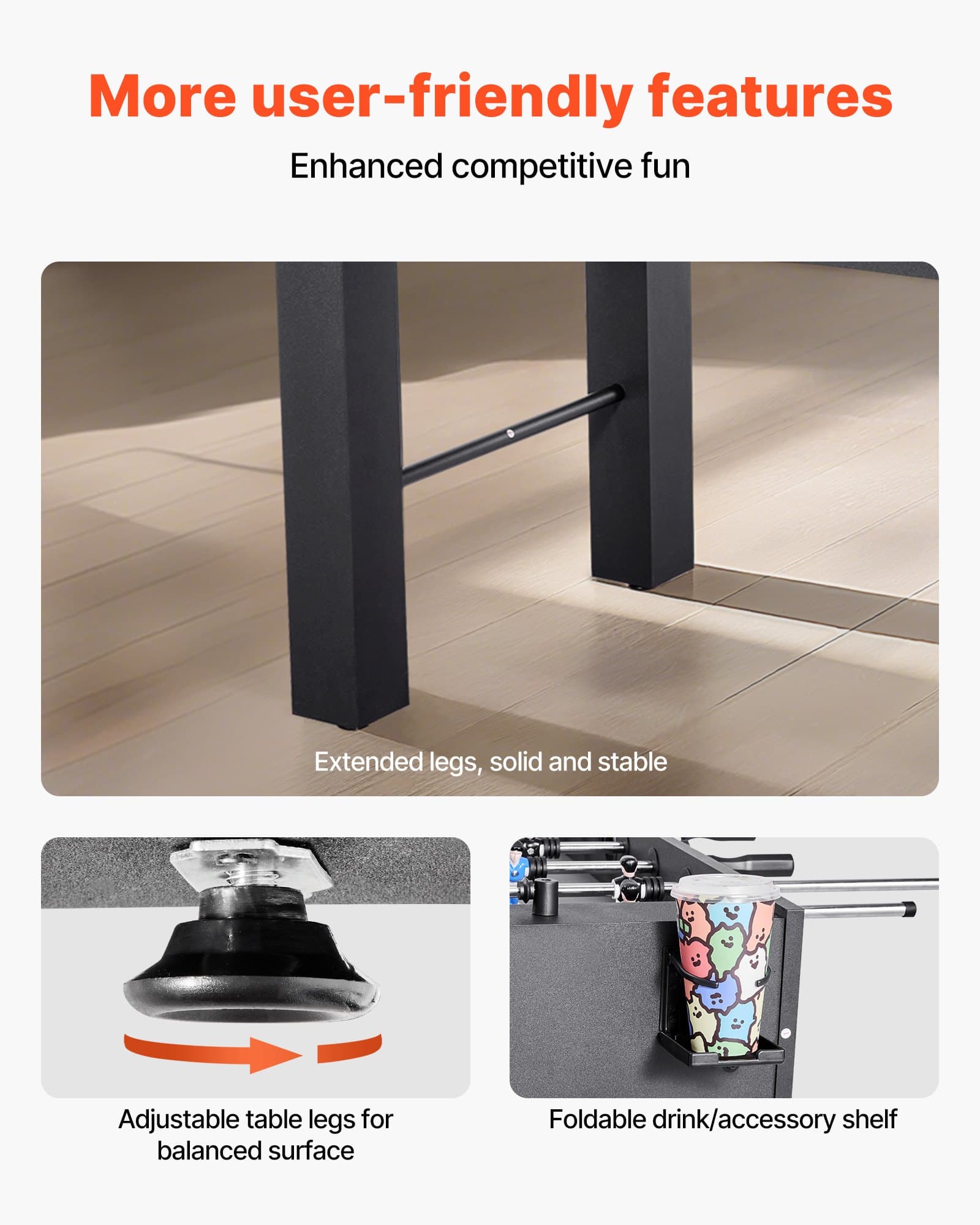 Transform Your Game Room with a Full-Size Foosball Table - image 3