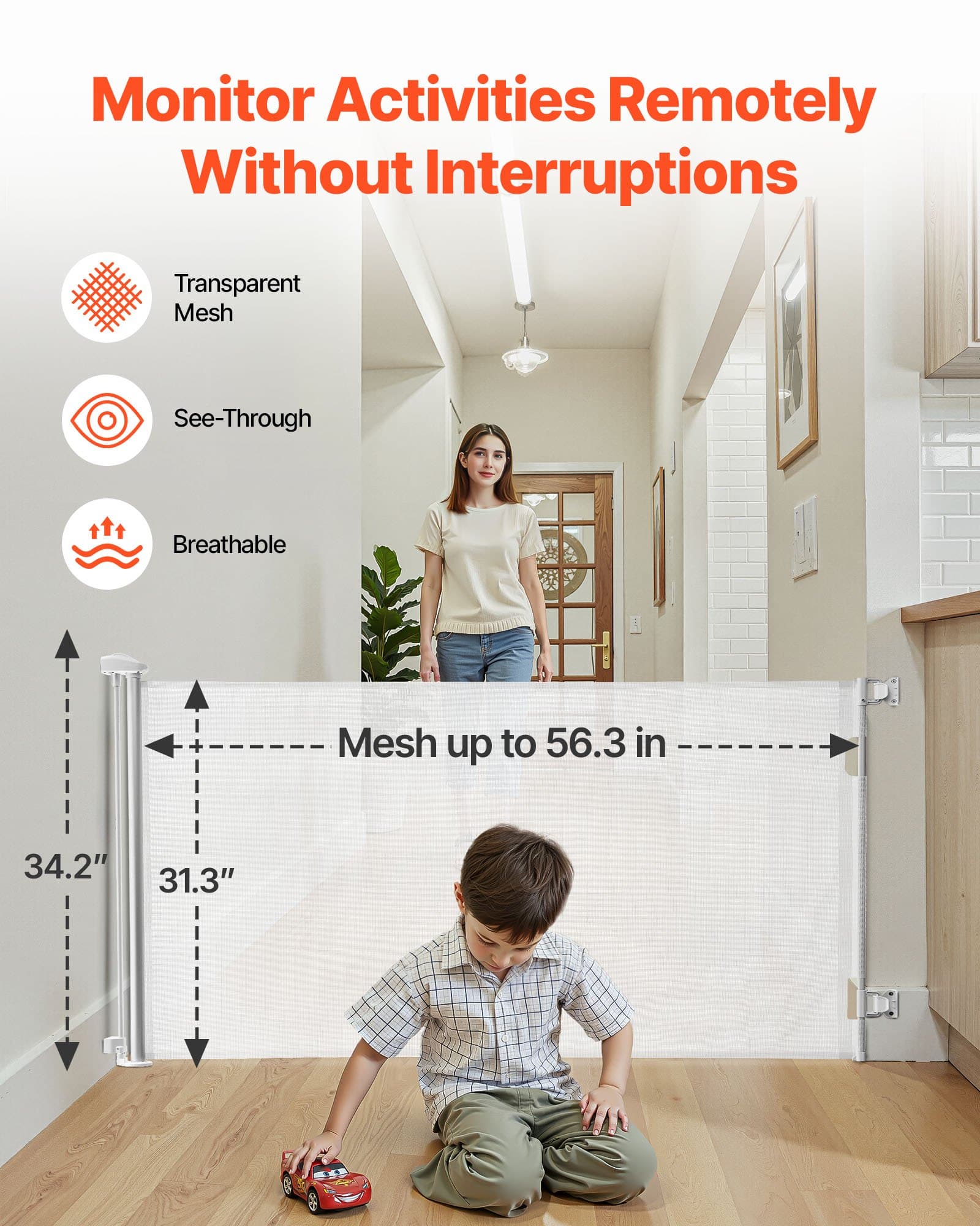Keep Them Safe with an Effortless Retractable Stair Gate - image 4