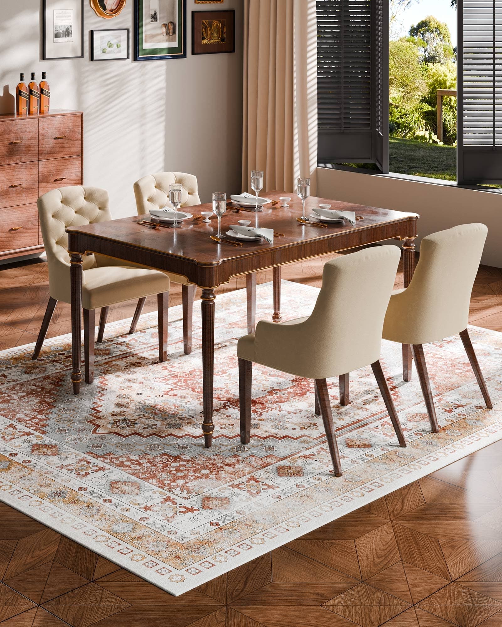 Transform Your Space with an Effortlessly Washable Vintage Rug - image 5