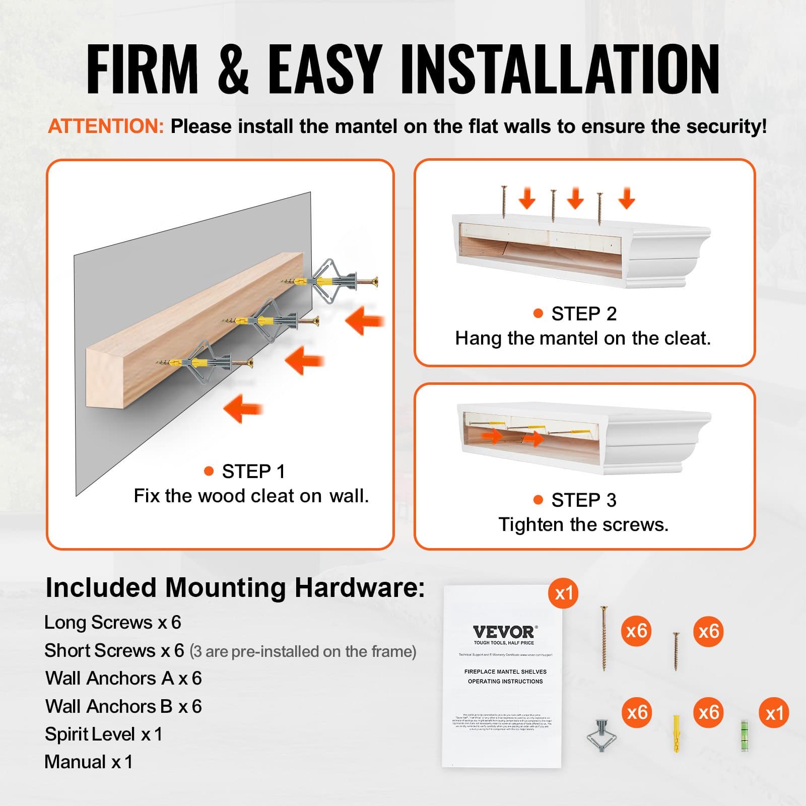 Create a Stunning Focal Point with Our White Mantel Shelf - image 3