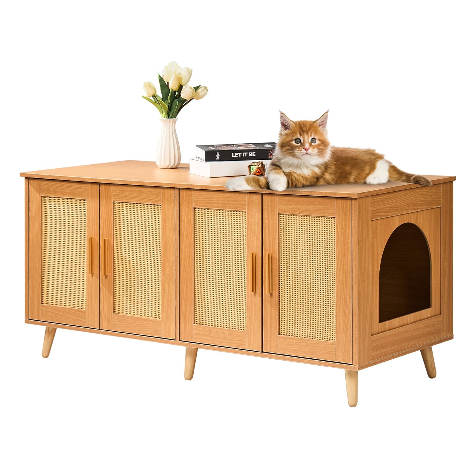 Hide Your Cat's Litter Box in Plain Sight with Style